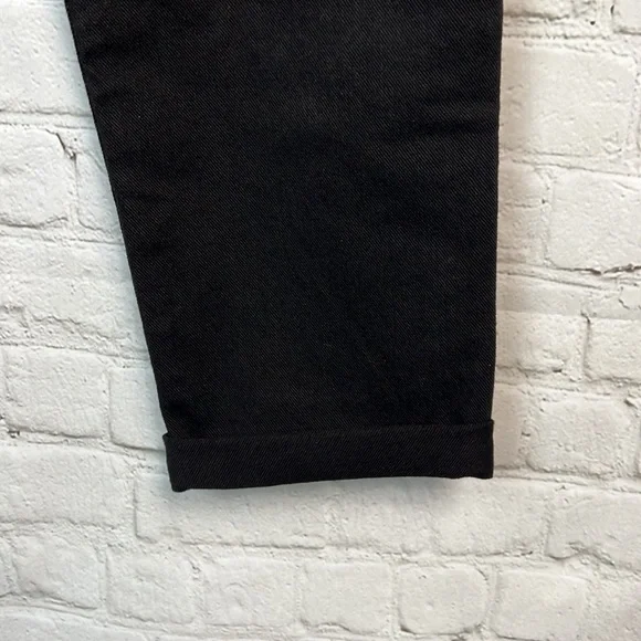 7 For All Mankind Black Josefina Skinny Boyfriend Jeans Size 27 - Picture 11 of 15